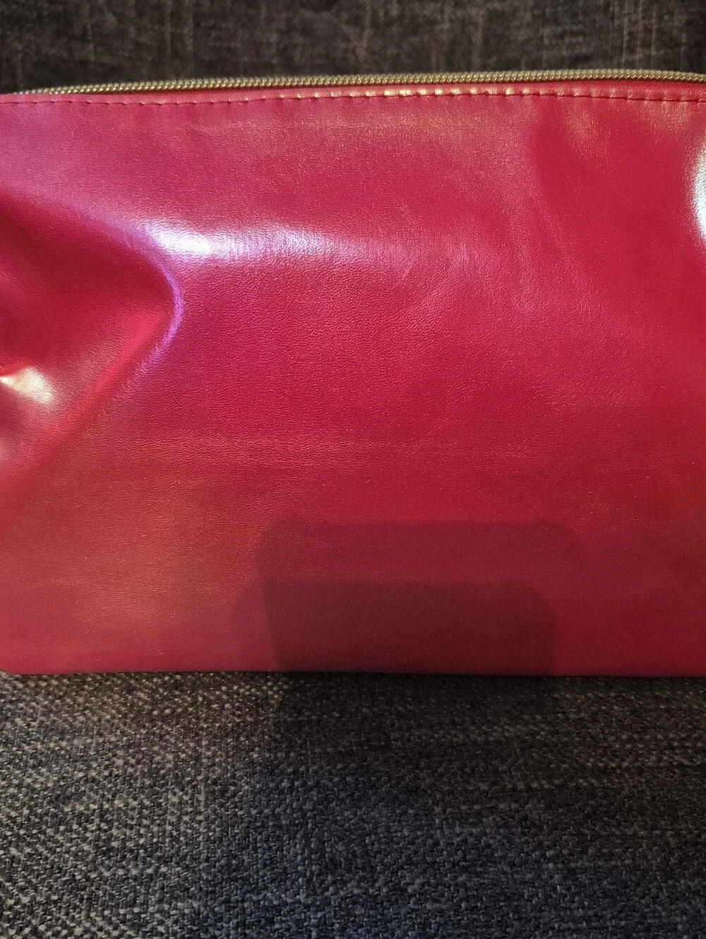 Juicy Couture Iridescent Pink to Gold Ombre Cosmetic Pouch